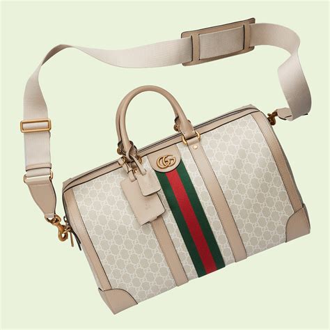 gucci travel duffle bag|genuine gucci duffle bags.